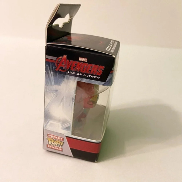 Pocket Pop Iron Man Keychain Mini Marvel Avengers Iron Man Bobble Head Funko - Picture 8 of 11